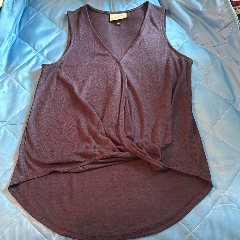 Navy blue tank